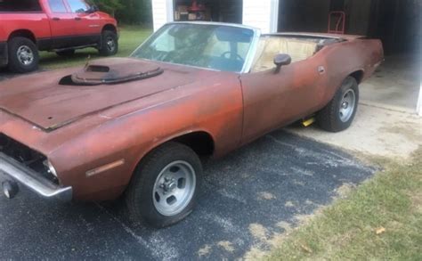 1970 Plymouth Barracuda Convertible Project Car | Barn Finds