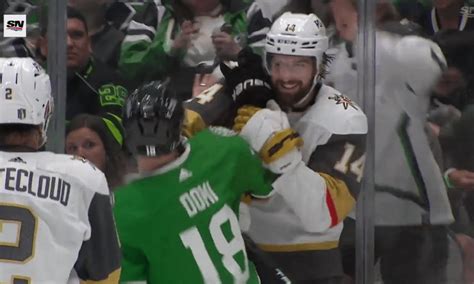 Stars – Golden Knights: Nicolas Hague laughed at Max Domi during fight