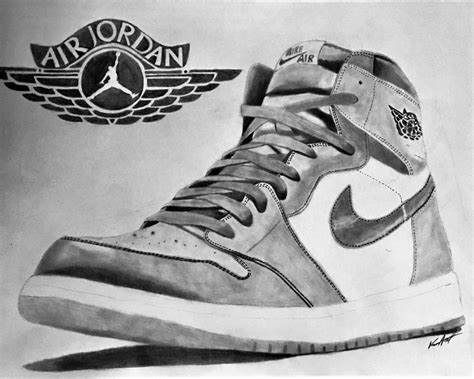 Air Jordan 1 Drawing by Bigken20 on DeviantArt