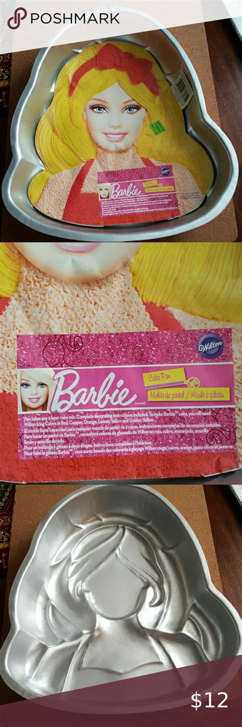 Wilton 2012 Barbie cake pan new NWT in 2020 | Barbie cake, Cake pans ...