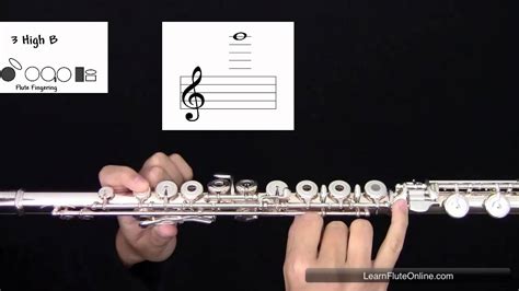 How To Play Flute - How To Play The Note B natural on Flute: Learn Flute ... / One is in the ...