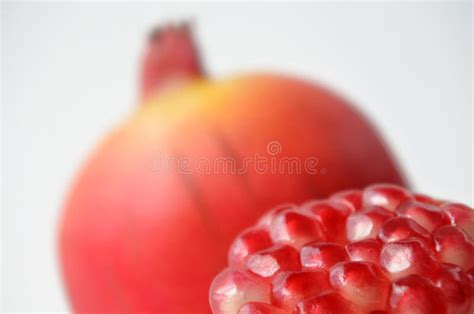 PomegranateFruit and seeds stock image. Image of pomegranate - 100998849