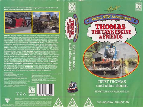 Trust Thomas and Other Stories (UK) | Thomas the Tank Engine VHS Covers Wiki | Fandom