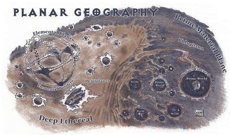 Etheral Plane Dungeons and Dragons Map Fantasy Cosmology Planescape | Fantasy map, Dungeons and ...