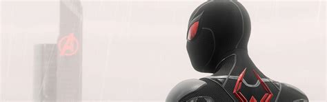 3440x1080 Spider Man Red And Black Suit 3440x1080 Resolution Wallpaper ...