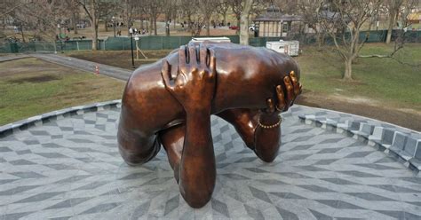 Unveiling Hank Willis Thomas's Embrace Memorial in Boston | Pace Gallery