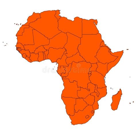 Editable Map Of Africa - Africa With Editable Countries Africa Regional Continent Map Countries ...