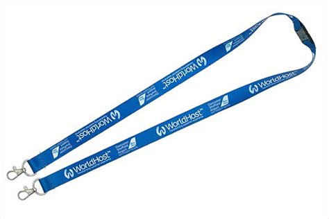 Double Clip Lanyard | Custom Conference Lanyards UK