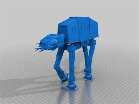 AT-AT by Kolo33 - Thingiverse | 3d printing diy, Useful 3d prints, 3d ...