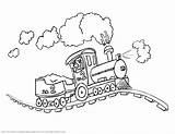 Steam Locomotive Coloring Page At GetColoringscom  Free Printable sketch template