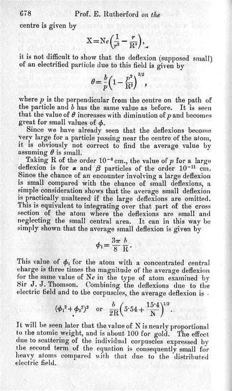 Rutherford's discovery of the nucleus-678