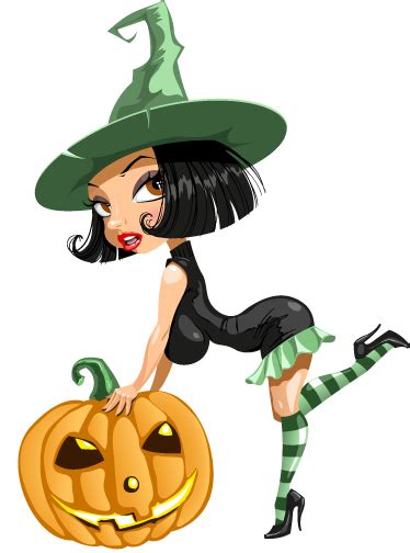 Sexy Halloween Witch Sticker - TenStickers