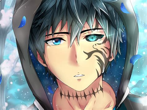 Male Hoodie Male Anime Profile Pictures - leafonsand