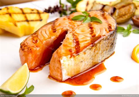 Grilled Whole Salmon Fillet Recipe