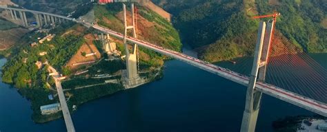 File:Beipanjiang Bridge Wang'anDroneView.jpg - HighestBridges.com