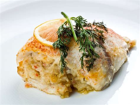 Baked Stuffed Catfish Fillets Recipe with Cream Cheese