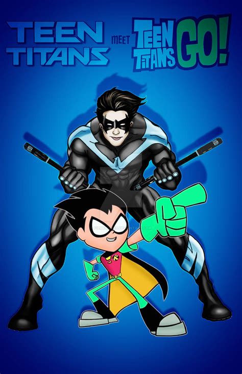 Robin Meets Nightwing by Filmkritter on DeviantArt