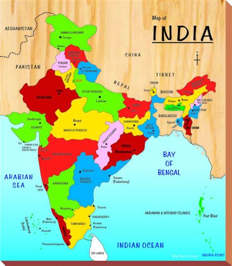 Kinder Creative Map of India - Map of India . shop for Kinder Creative products in India. Toys ...