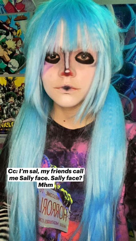 Sally face cosplay | Sally face game, Club outfits, Face