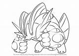 Swampert Pokemon Coloring Pages sketch template
