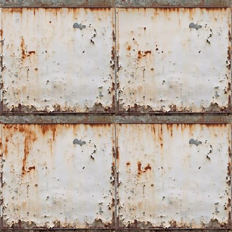 Premium AI Image | a rusty metal wall with rust and rusted paint.