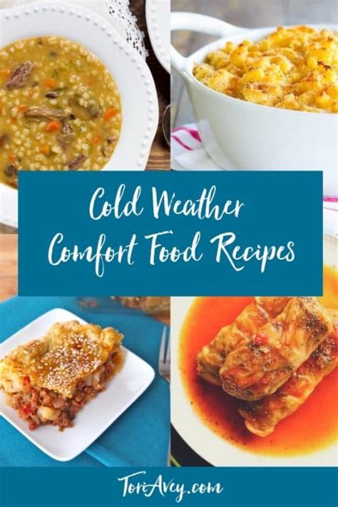 Cold Weather Comfort Food Recipes