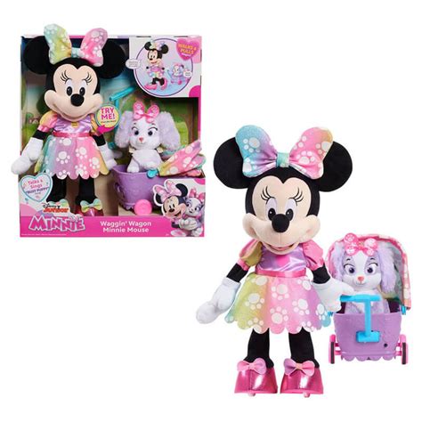 Disney Junior Minnie Mouse Waggin' Wagon Plush | TTPM