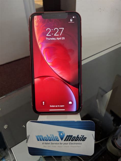 New iPhone XR 128GB Unlocked Red - Mobile Mobile Orlando