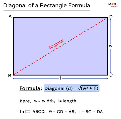 Diagonals Of A Rectangle