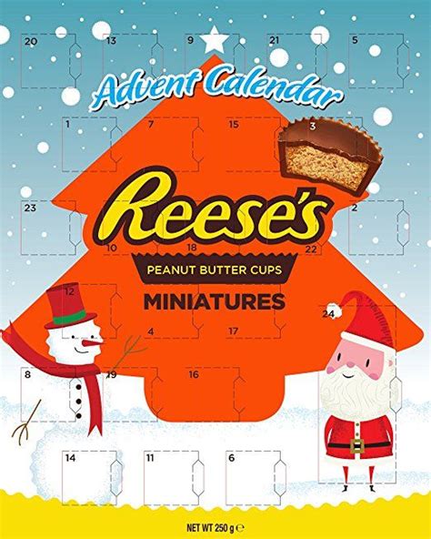 Reese's Advent Calendar, 250 g, Pack of 2 in 2023 | Chocolate advent calendar, Christmas advent ...