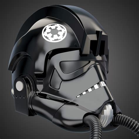 Star Wars Imperial TIE Pilot Helmet 3D model | CGTrader