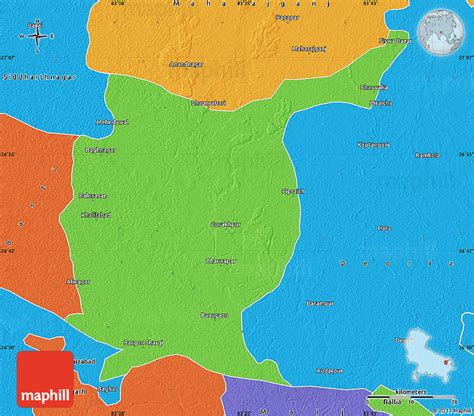 Political Map of Gorakhpur