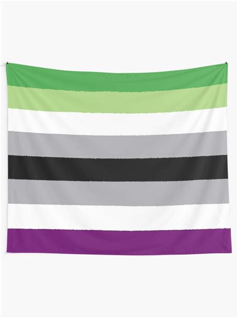 "Aro Ace Flag" Tapestry by NamineRae | Redbubble