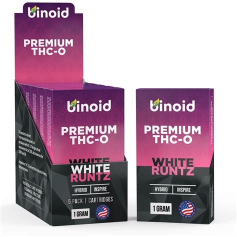 THC-O Vape Cartridges - White Runtz | THC-O For Sale | THC-O Vapes