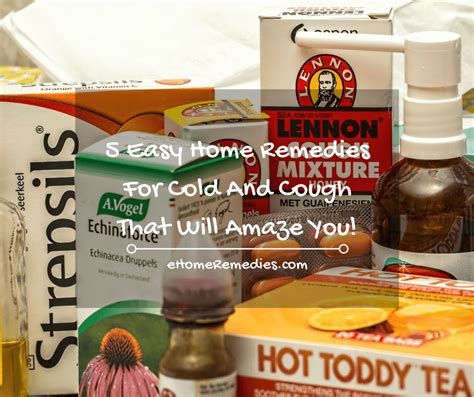 5 Easy Home Remedies For Cold And Cough That Will Amaze You!