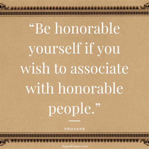 18 Powerful Quotes About Honor That Inspire Integrity - The Goal Chaser