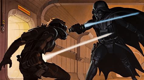 Luke Skywalker Vs Darth Vader Wallpapers - Wallpaper Cave