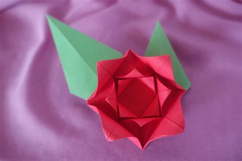 How To Make Rose In Paper Folding at ernestamadore blog