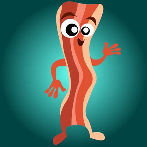 iPhone Giveaway of the Day - BaconMoji bacon emoji stickers