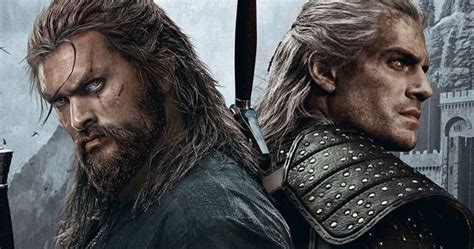 The Witcher Fan Art Teams Jason Momoa with Henry Cavill's Geralt of Rivia