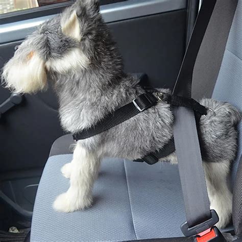 New Seat Belts For Pet Dog 1PC Dogs Air Mesh Puppy Pet Dog Car Harness Seat Belt Clip Lead ...