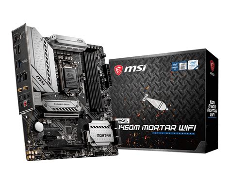 MOTHERBOARD MSI B460M MORTAR WIFI ⋆