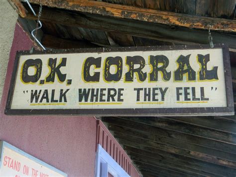 O.K. Corral - Tombstone Chamber of Commerce