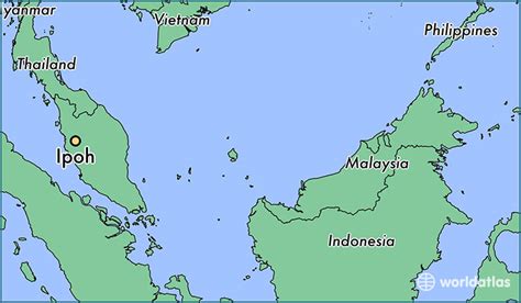 Where is Ipoh, Malaysia? / Ipoh, Perak Map - WorldAtlas.com