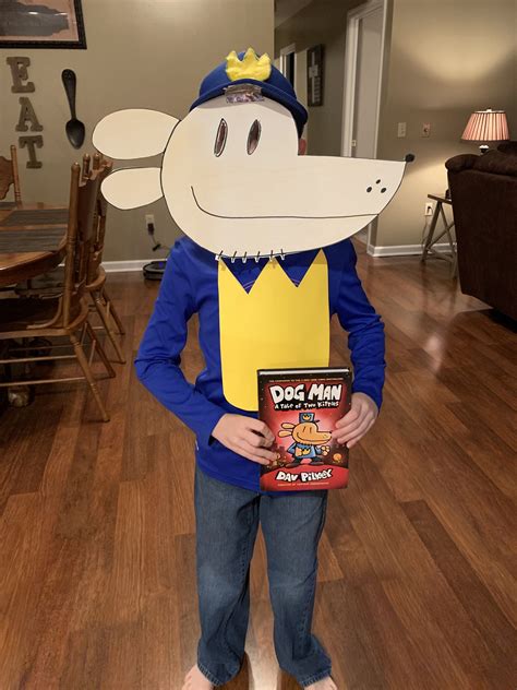 Dog man Costume | Book week costume, Book character costumes, Kids book ...