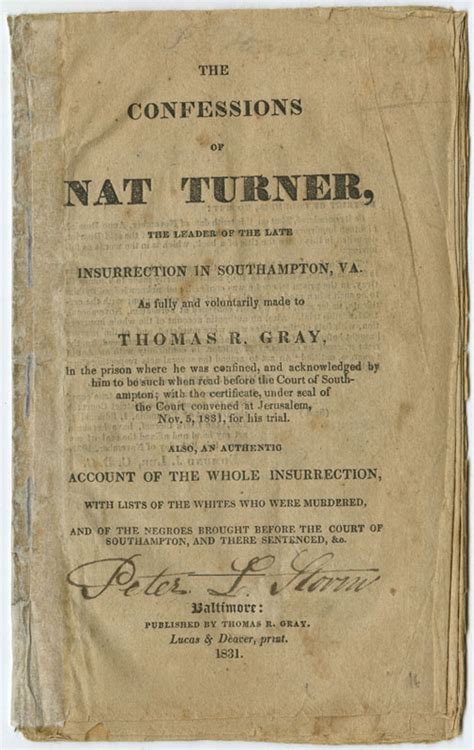 Nat Turner Quotes. QuotesGram