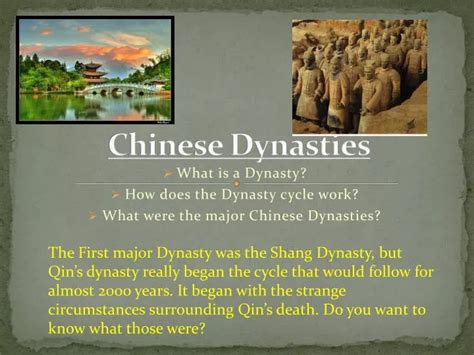 PPT - Chinese Dynasties PowerPoint Presentation, free download - ID:2877702