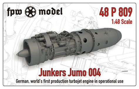 Junkers Jumo 004 FPW Model -48P809