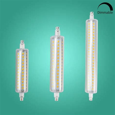 R7S J78 J118 Led Bulb Corn Lamp Dimmable 78mm 118mm 135mm 189mm Replace Halogen 150W 500W ...