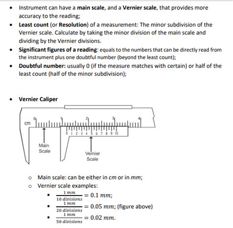 Solved • Instrument can have a main scale, and a Vernier | Chegg.com